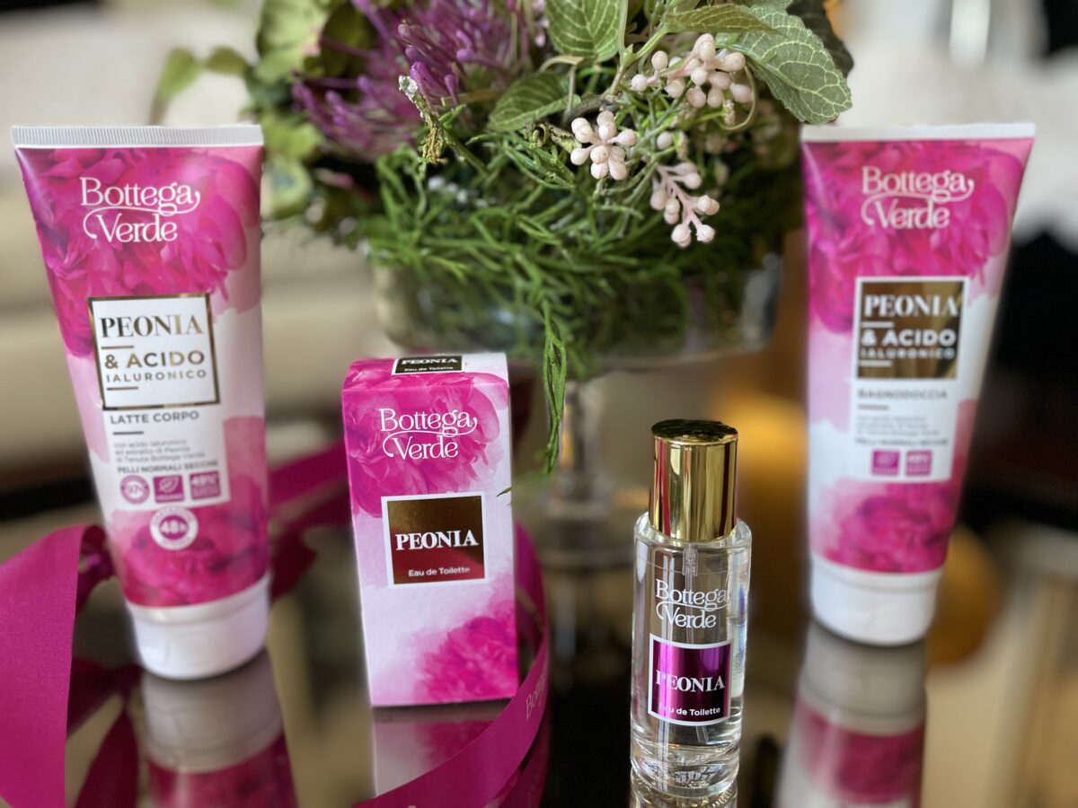 Peonia e Acido Ialuronico, la nuova linea di fragranze di natura attivate Bottega Verde