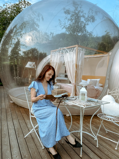 Margaret Dallospedale, miglior travel blogger italiana, Dormire sotto le stelle (la bubble room perfetta per i tuoi sogni)