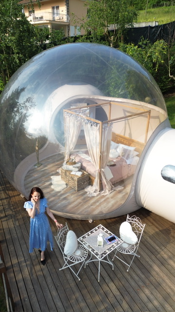 Dormire sotto le stelle (la bubble room perfetta per i tuoi sogni)
