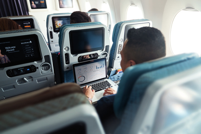 Singapore Airlines, compagnia d'eccellenza, servizi top e Wi-Fi illimitato ai passeggeri di tutte le classi