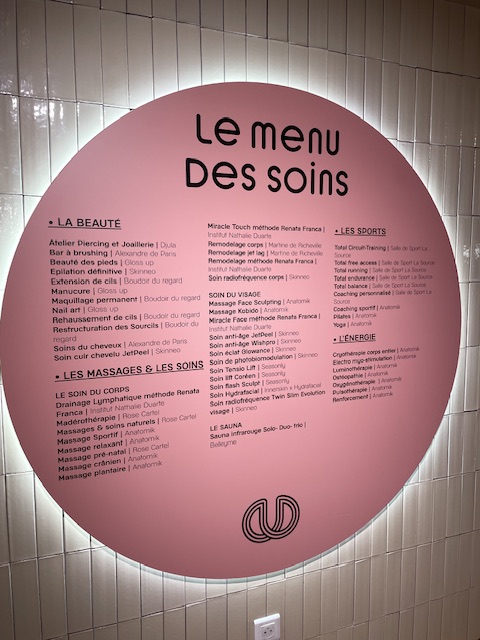 Benessere di Nuova Generazione alla Galeries Lafayette di Parigi