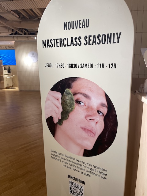 Benessere di Nuova Generazione alla Galeries Lafayette di Parigi