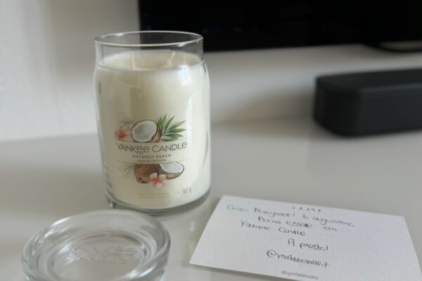 Yankee Candle Coconut Beach: un'oasi tropicale nella tua casa