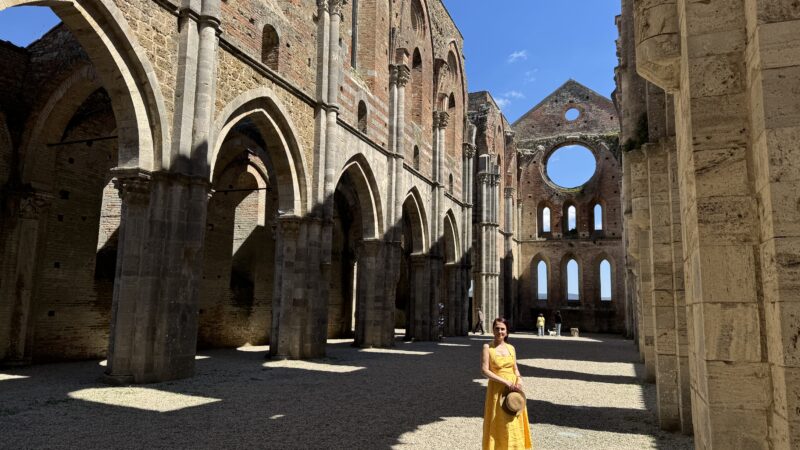 San Galgano: Il tetto dell’abbazia