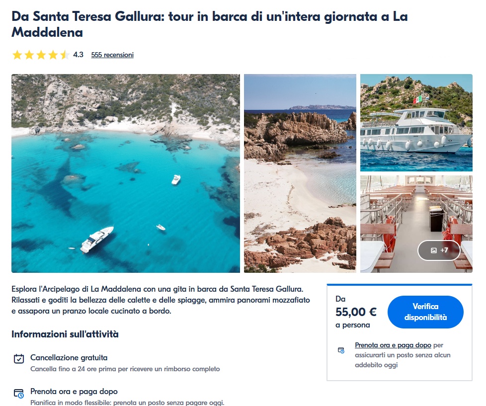 Santa Teresa di Gallura per Giugno 2025