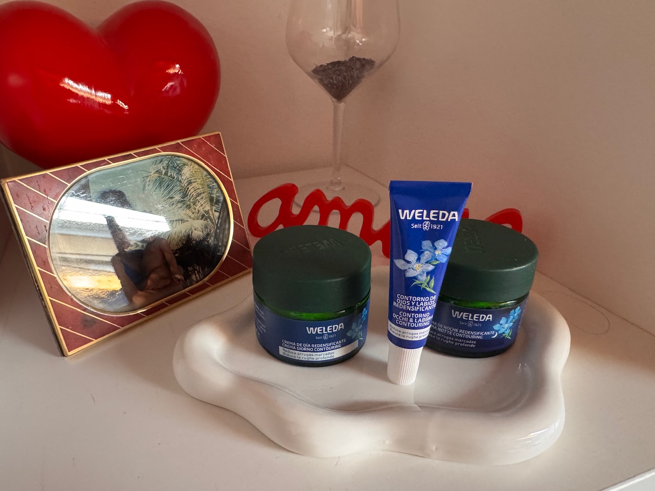 La routine ridensificante di Weleda