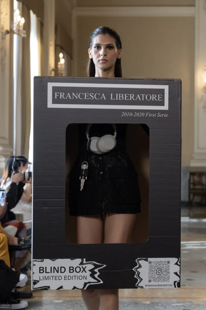 Francesca Liberatore x Sony alla Milano Fashion Week 2026